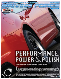 Driving Force, March 2012, SEMA Action Network
