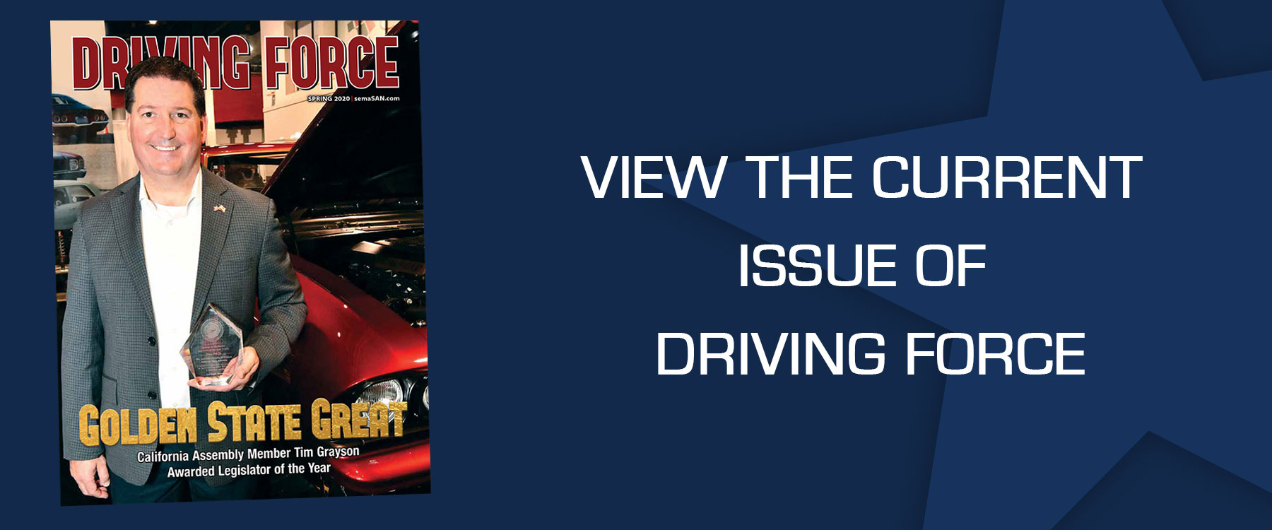 Driving Force Current Issue - Golden State Great